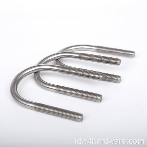 Harga grosir stainless steel bending u-bolt